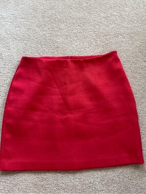 Vintage BEBE red skirt size 2